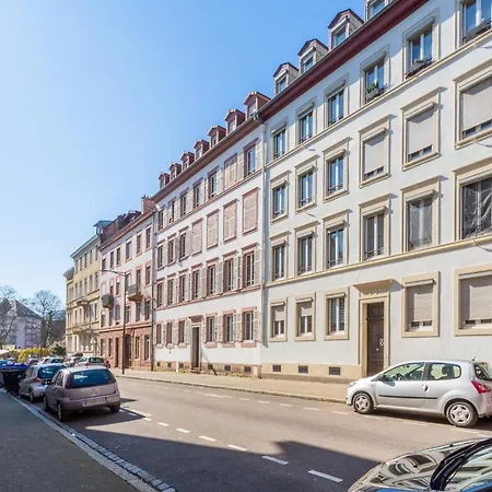 L'Elegant - Charmant Appartement 3 Pieces Proche Musee D'Art Moderne Et Gare Centrale Estrasburgo Exterior foto