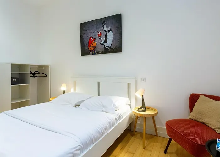 L\'Elegant - Charmant Appartement 3 Pieces Proche Musee D\'Art Moderne Et Gare Centrale